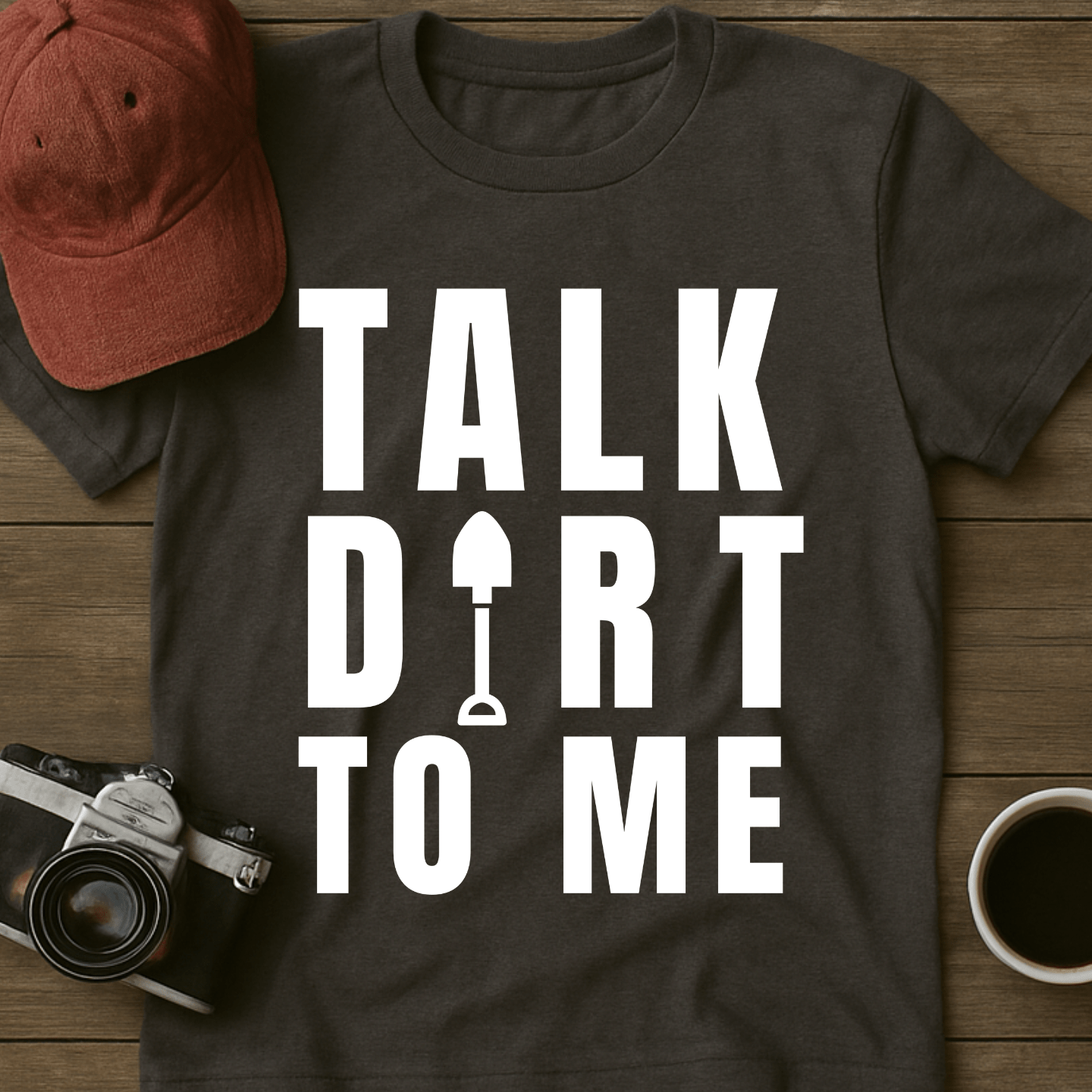 Talk Dirt To Me Shovel T-Shirt
