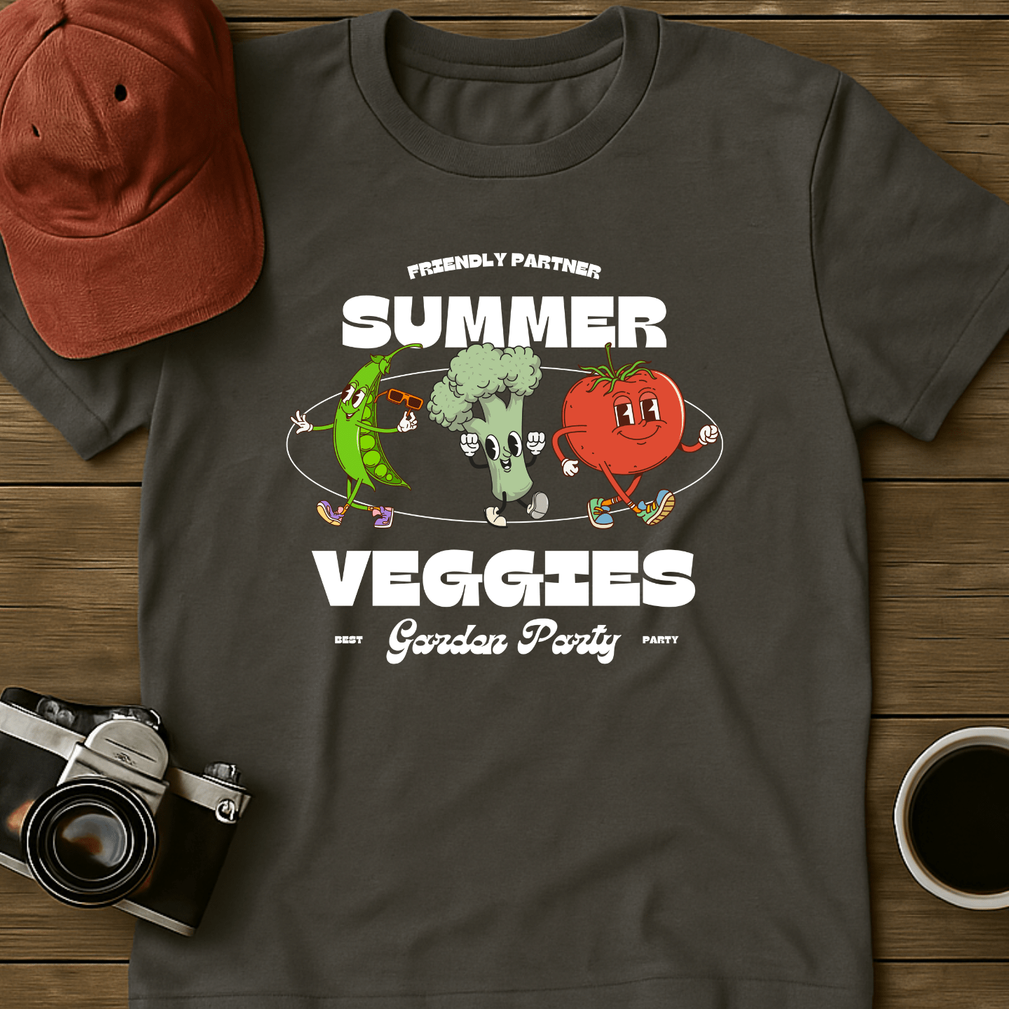 Summer Veggies Party T-Shirt