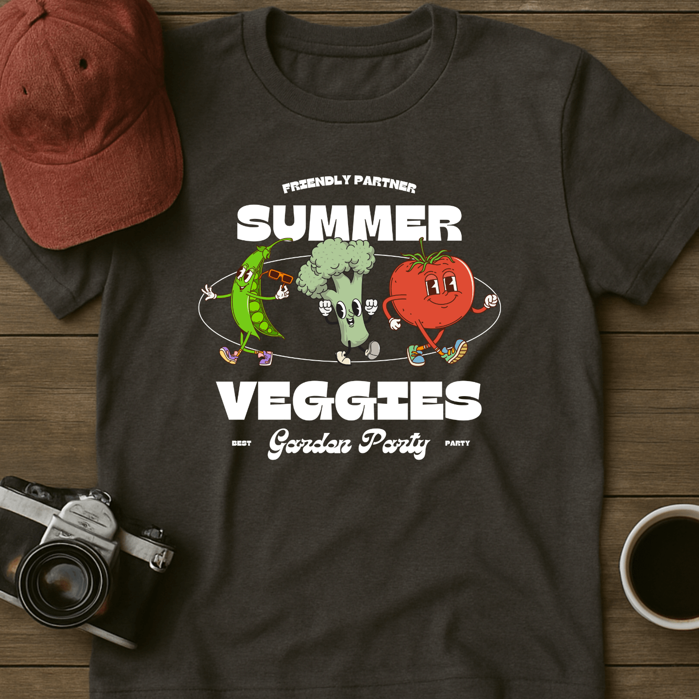 Summer Veggies Party T-Shirt