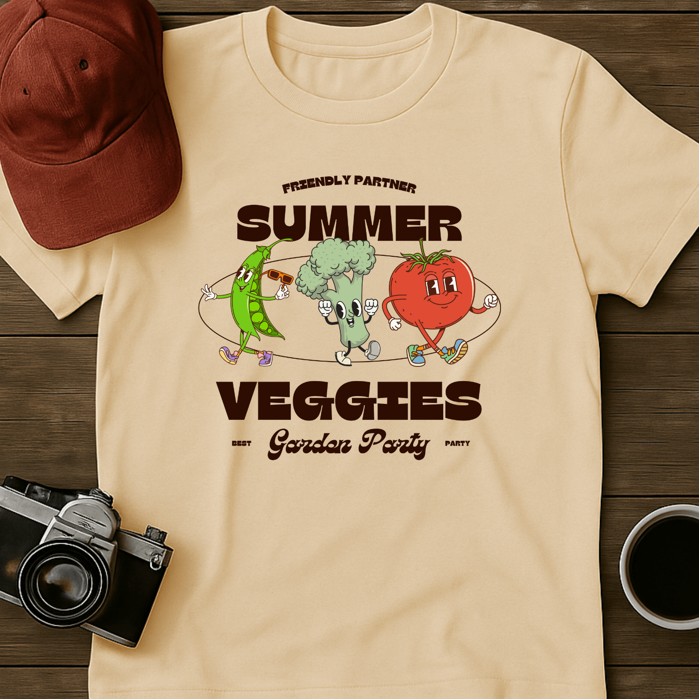 Summer Veggies Party T-Shirt