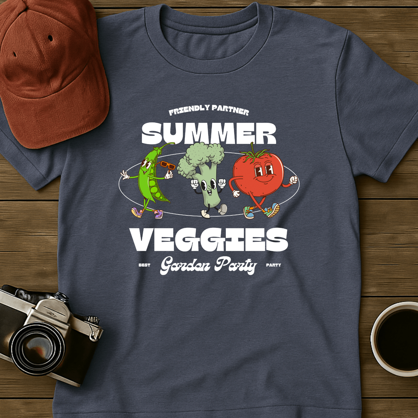 Summer Veggies Party T-Shirt