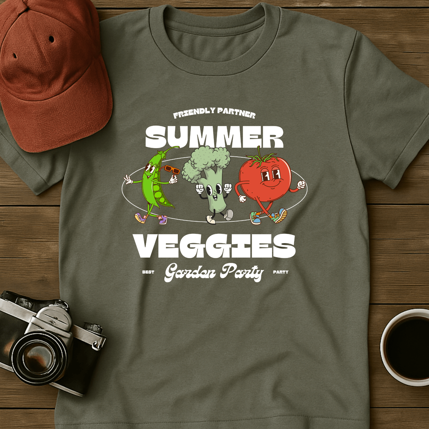 Summer Veggies Party T-Shirt