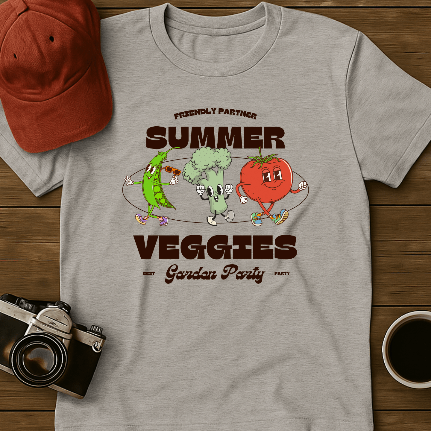 Summer Veggies Party T-Shirt