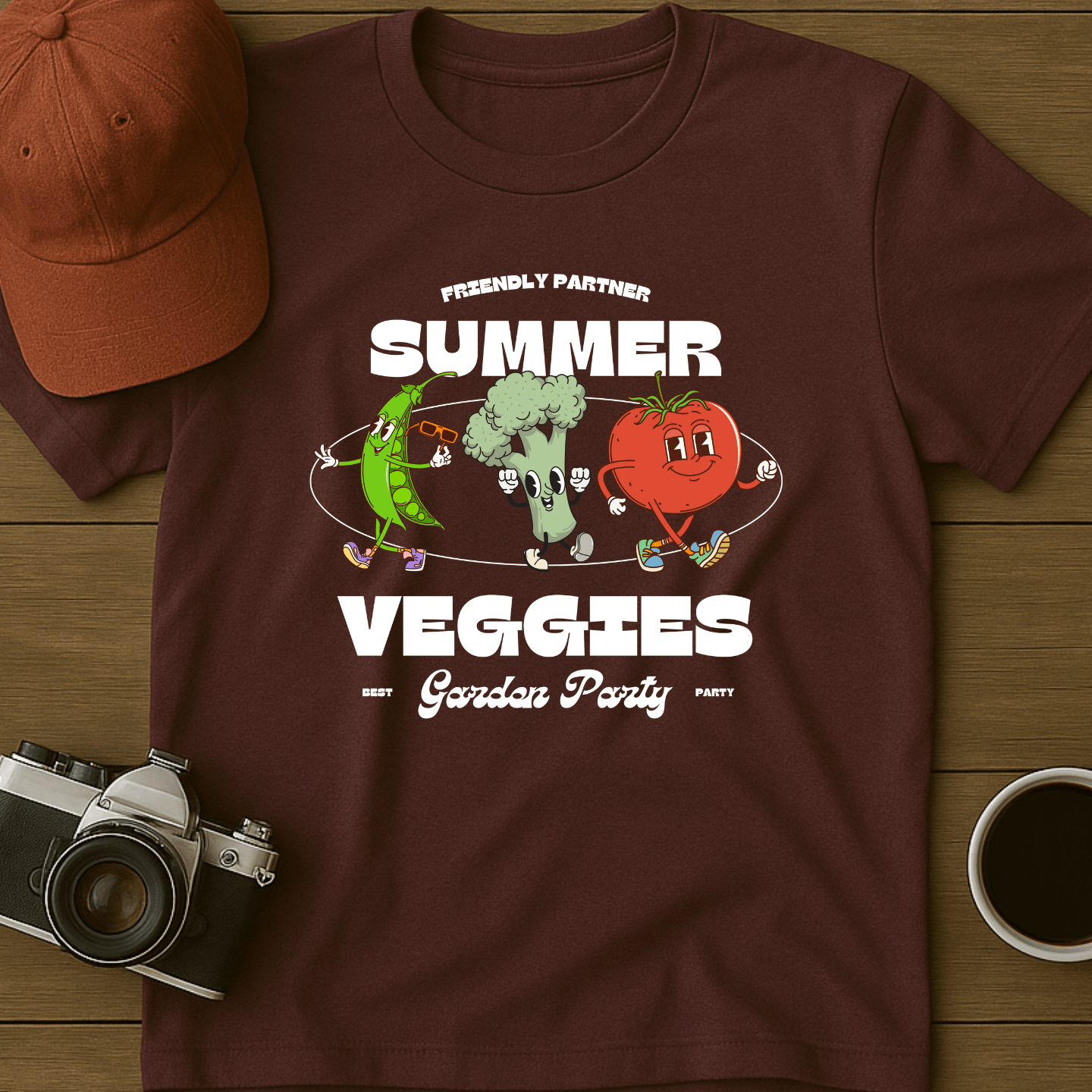 Summer Veggies Party T-Shirt