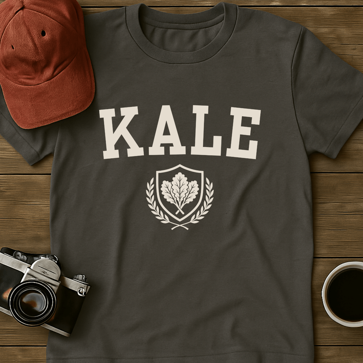 Kale University Crest T-Shirt