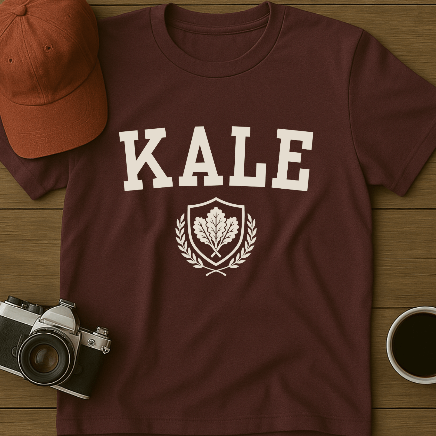 Kale University Crest T-Shirt