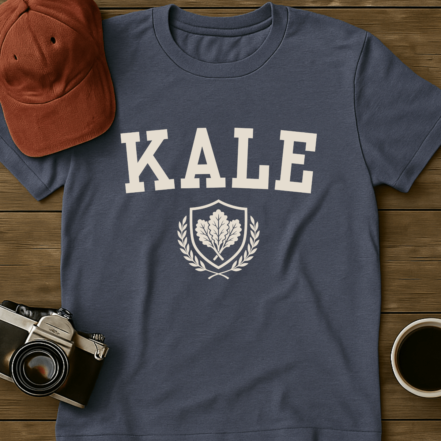 Kale University Crest T-Shirt