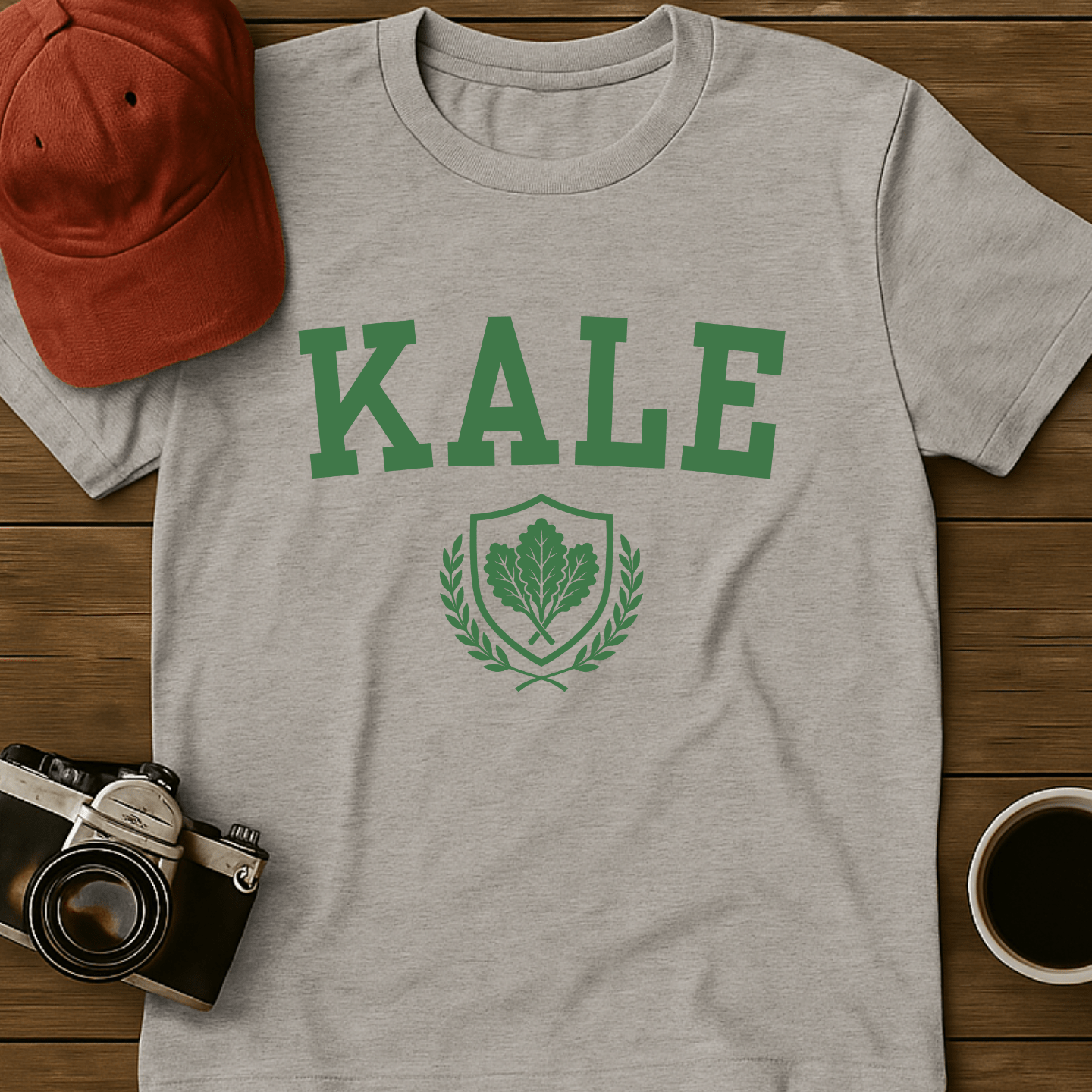Kale University Crest T-Shirt