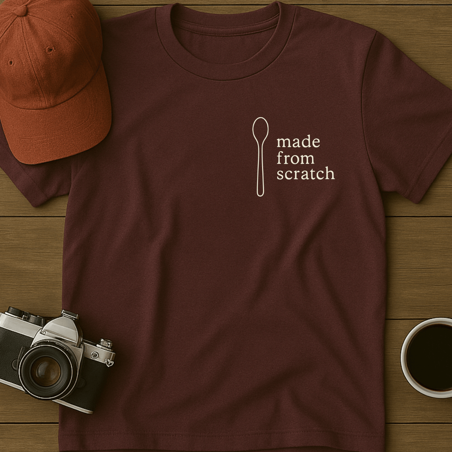 Made From Scratch Spoon T-Shirt