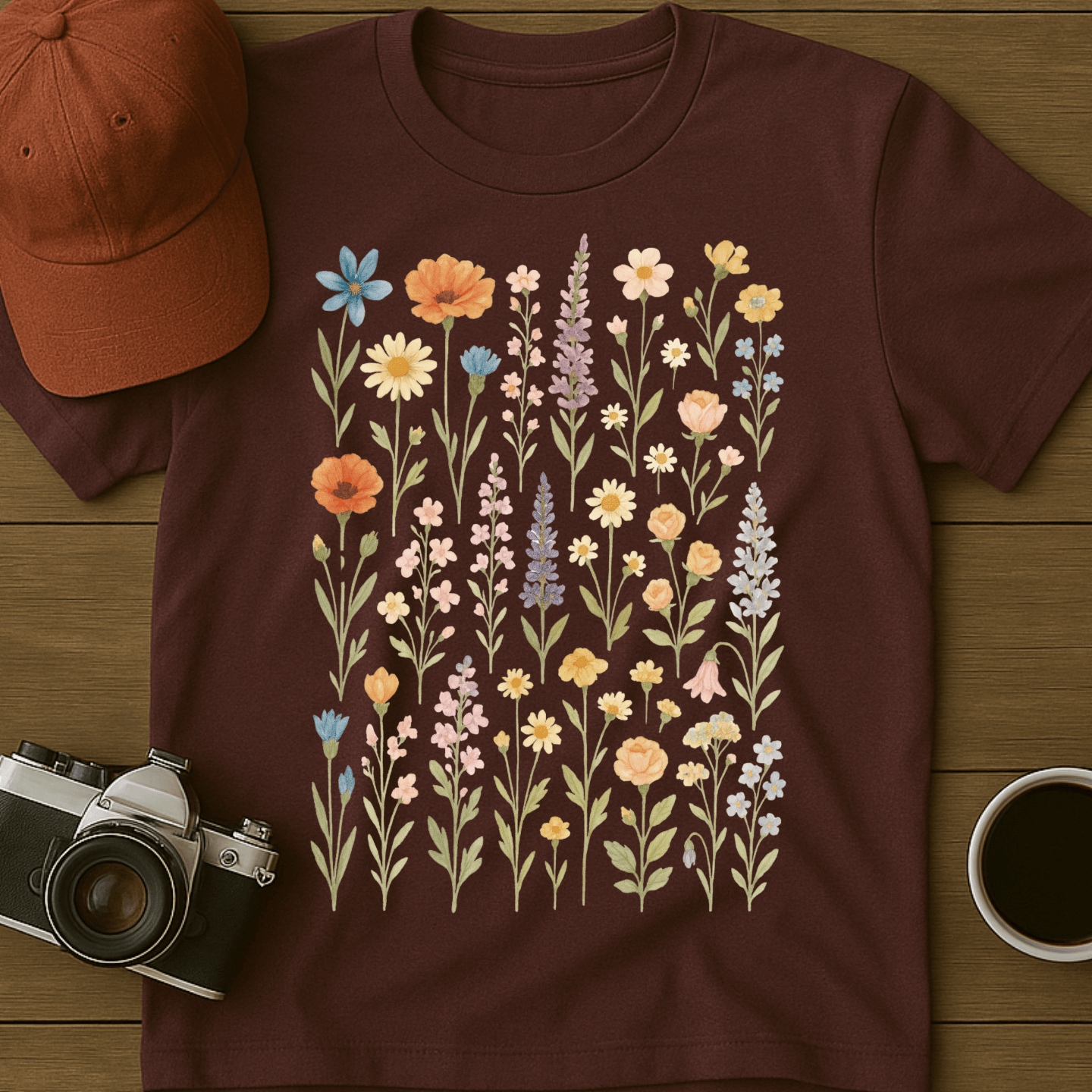 Pastel Wildflowers III T-Shirt