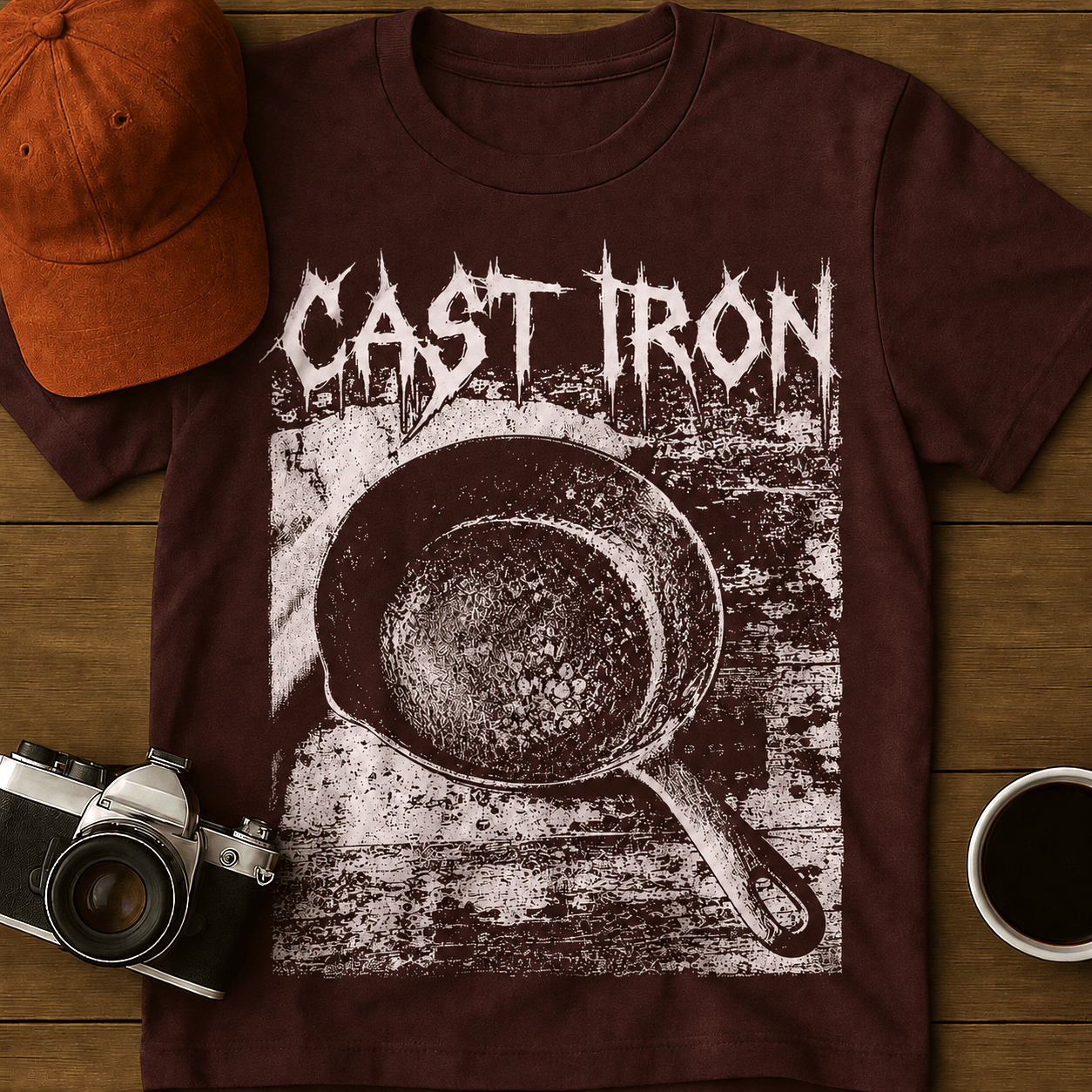 Heavy Metal Cast Iron I T-Shirt