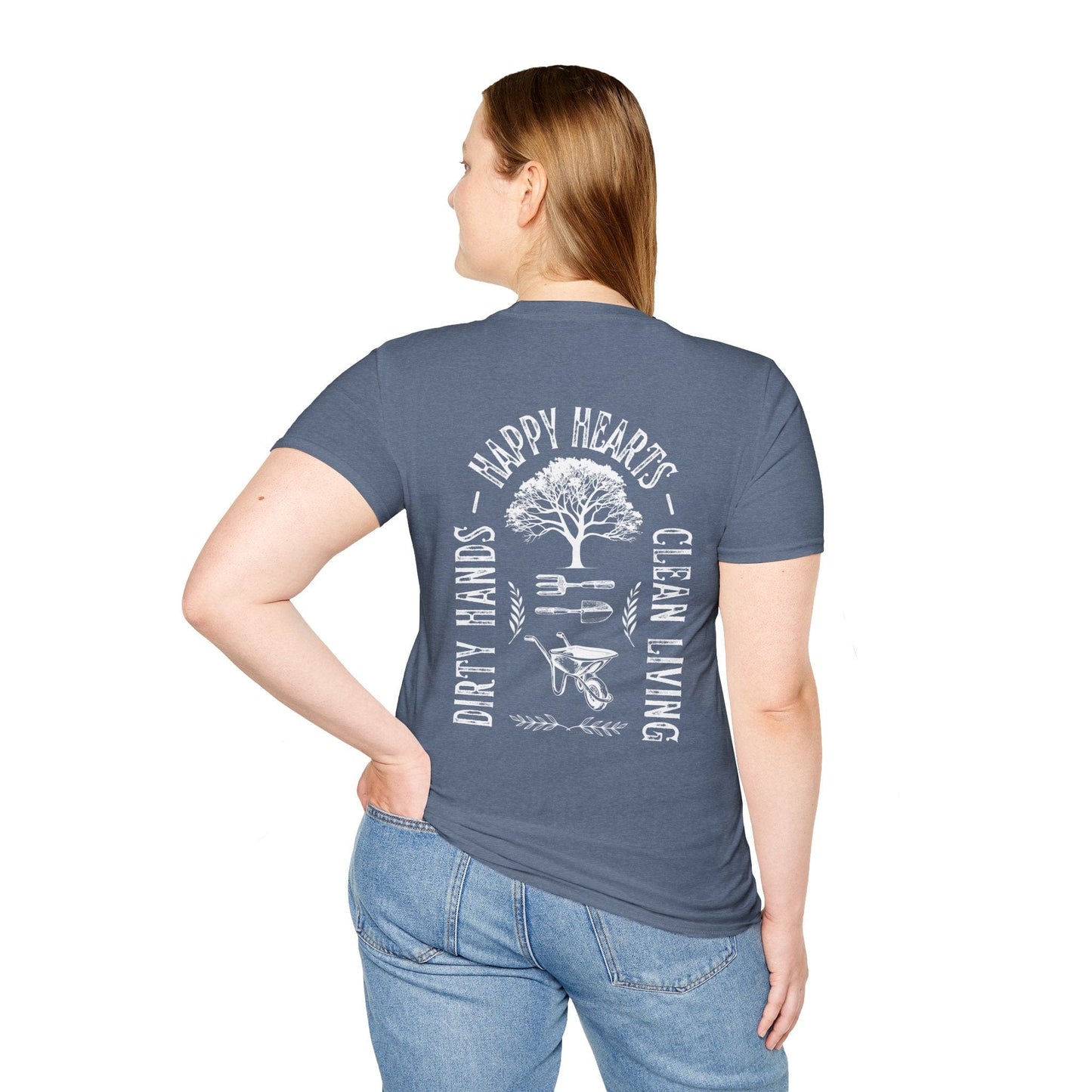 Clean Living Garden T-Shirt (BACK)