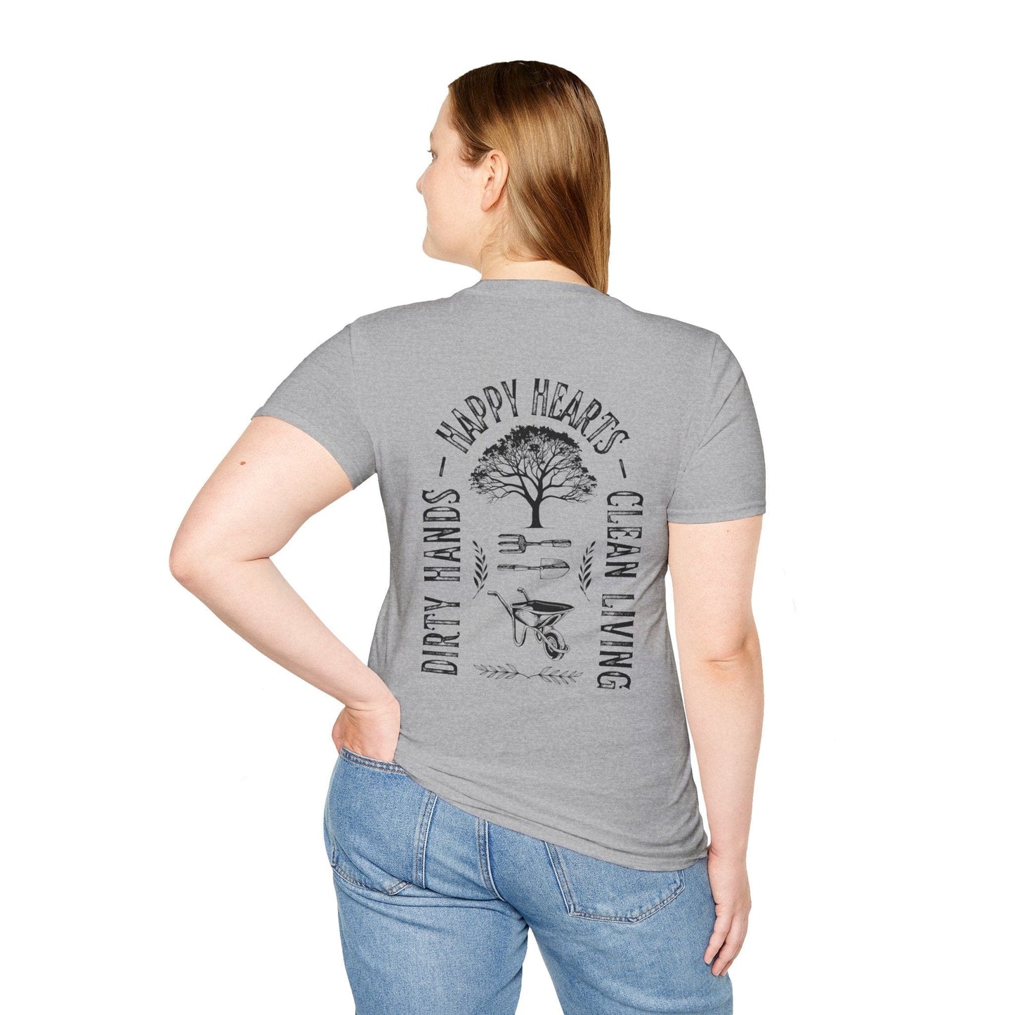 Clean Living Garden T-Shirt (BACK)