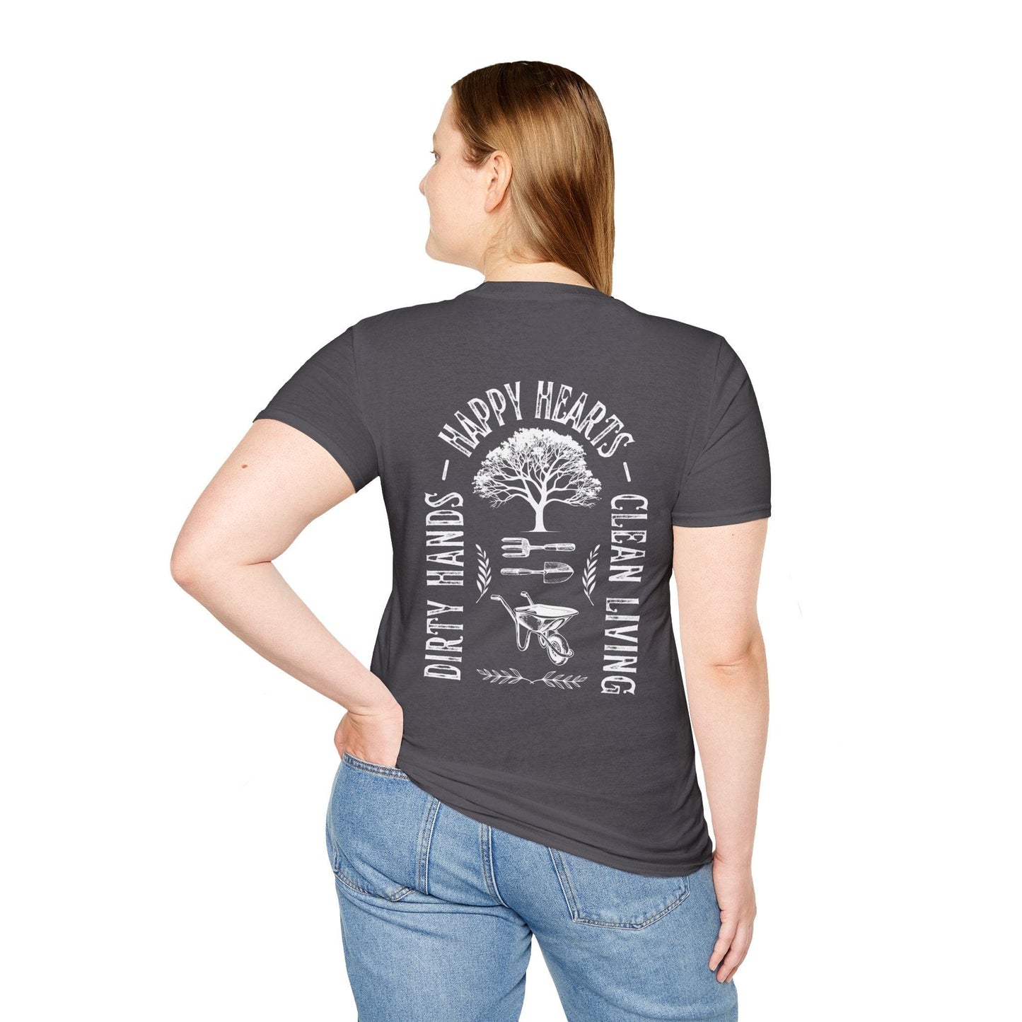 Clean Living Garden T-Shirt (BACK)