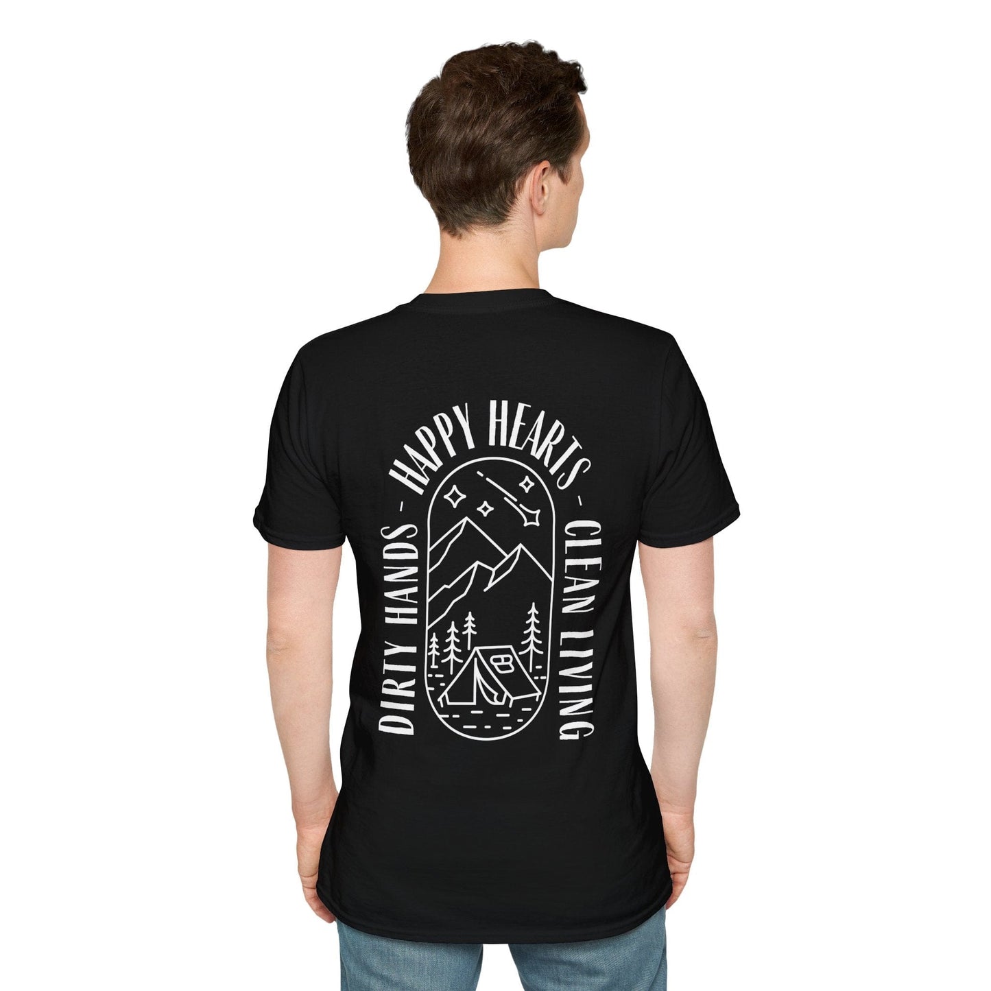 Clean Living Camp T-Shirt (BACK)