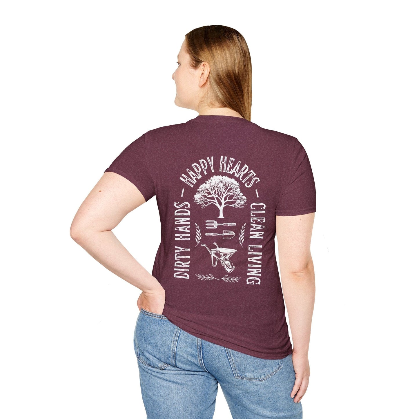 Clean Living Garden T-Shirt (BACK)