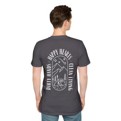 Clean Living Camp T-Shirt (BACK)