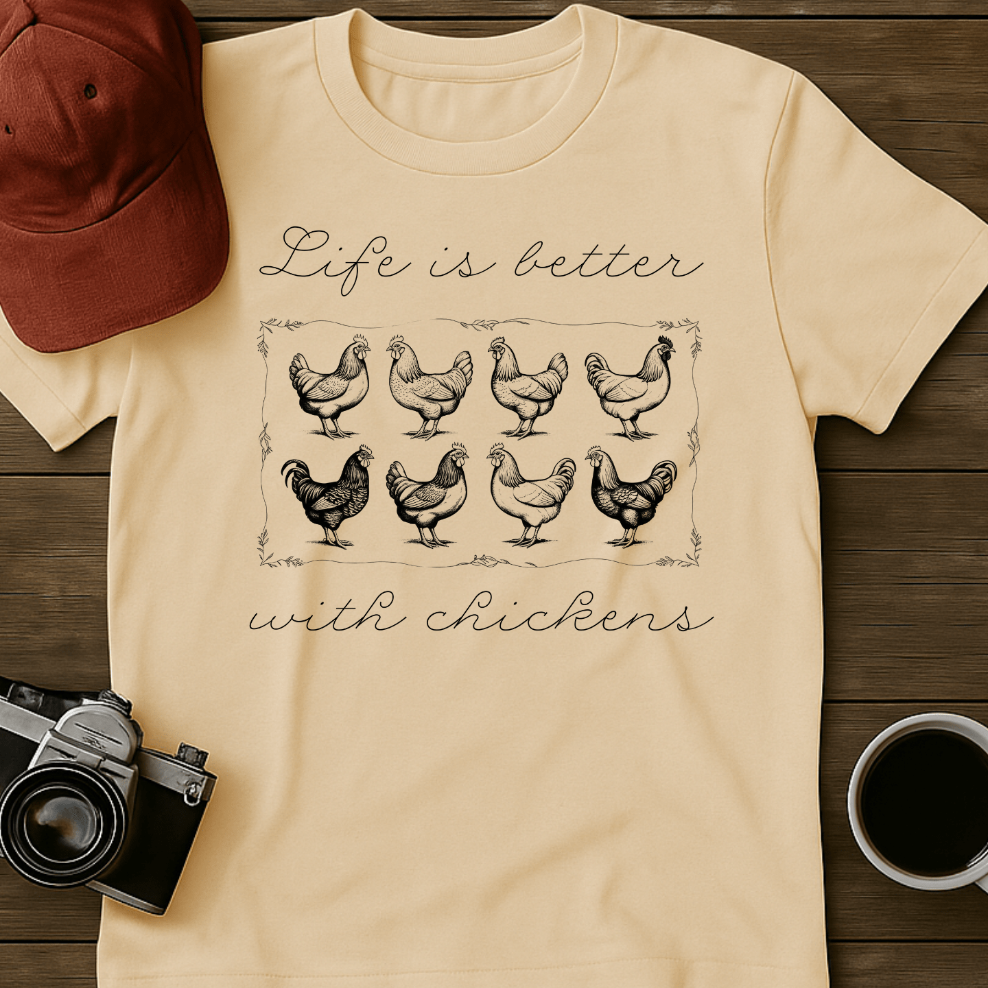Better With Chickens II T-Shirt