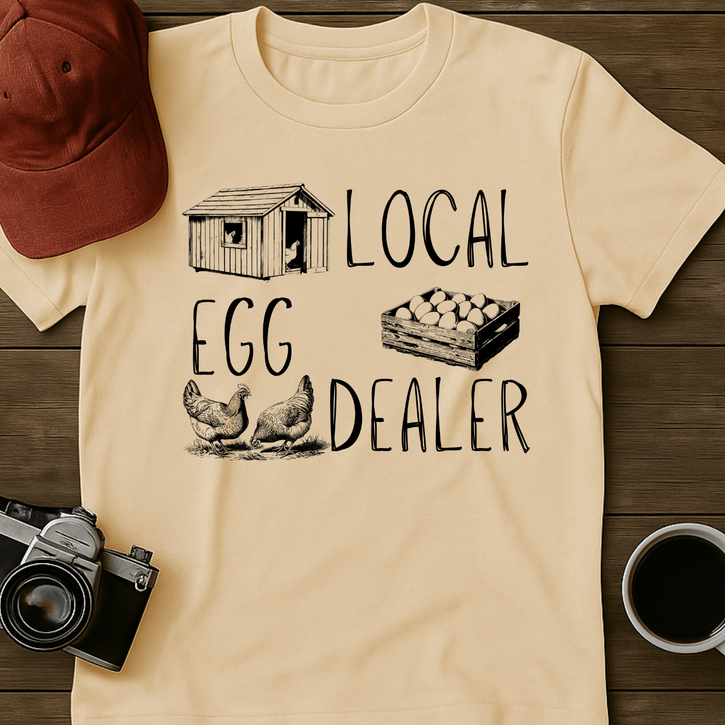 Local Egg Dealer Coop T-Shirt