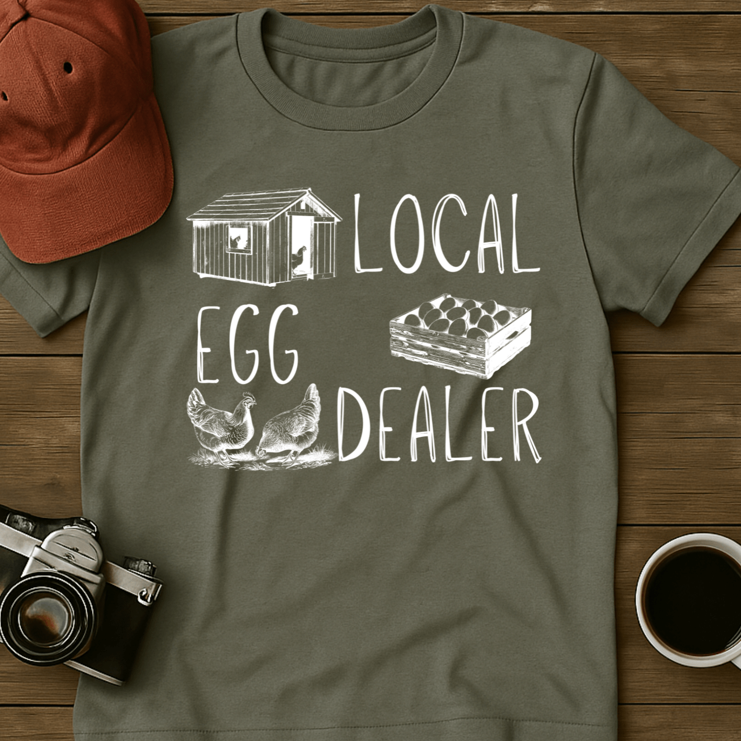 Local Egg Dealer Coop T-Shirt