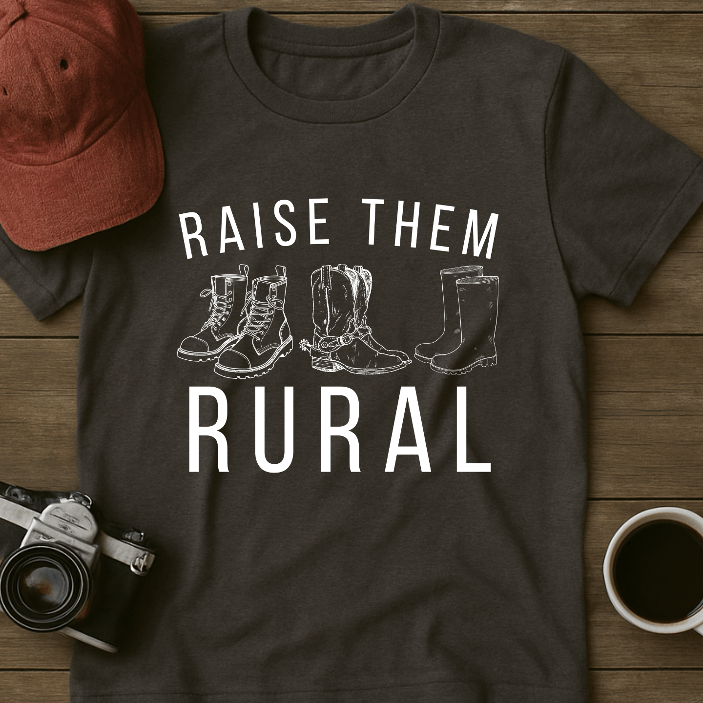 Rural Boots T-Shirt