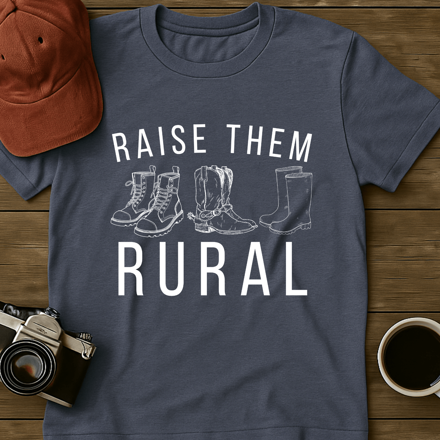 Rural Boots T-Shirt