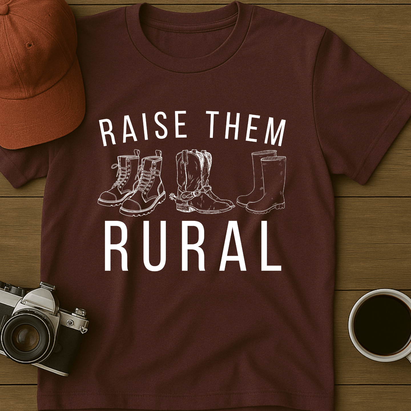 Rural Boots T-Shirt