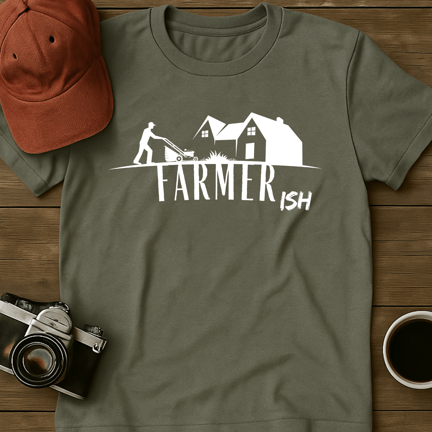 Farmerish House Mower T-Shirt