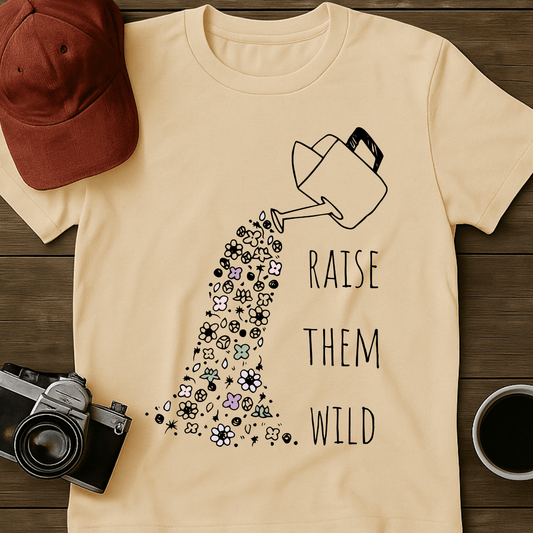Water Can and Flowers T-Shirt