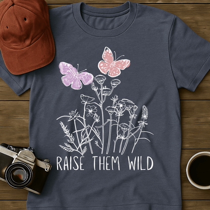 Butterflies and Flowers T-Shirt