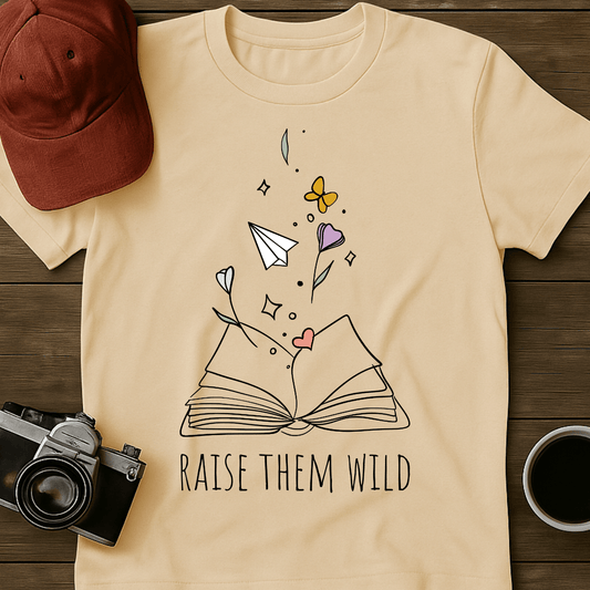 Book and Paper Airplanes T-Shirt