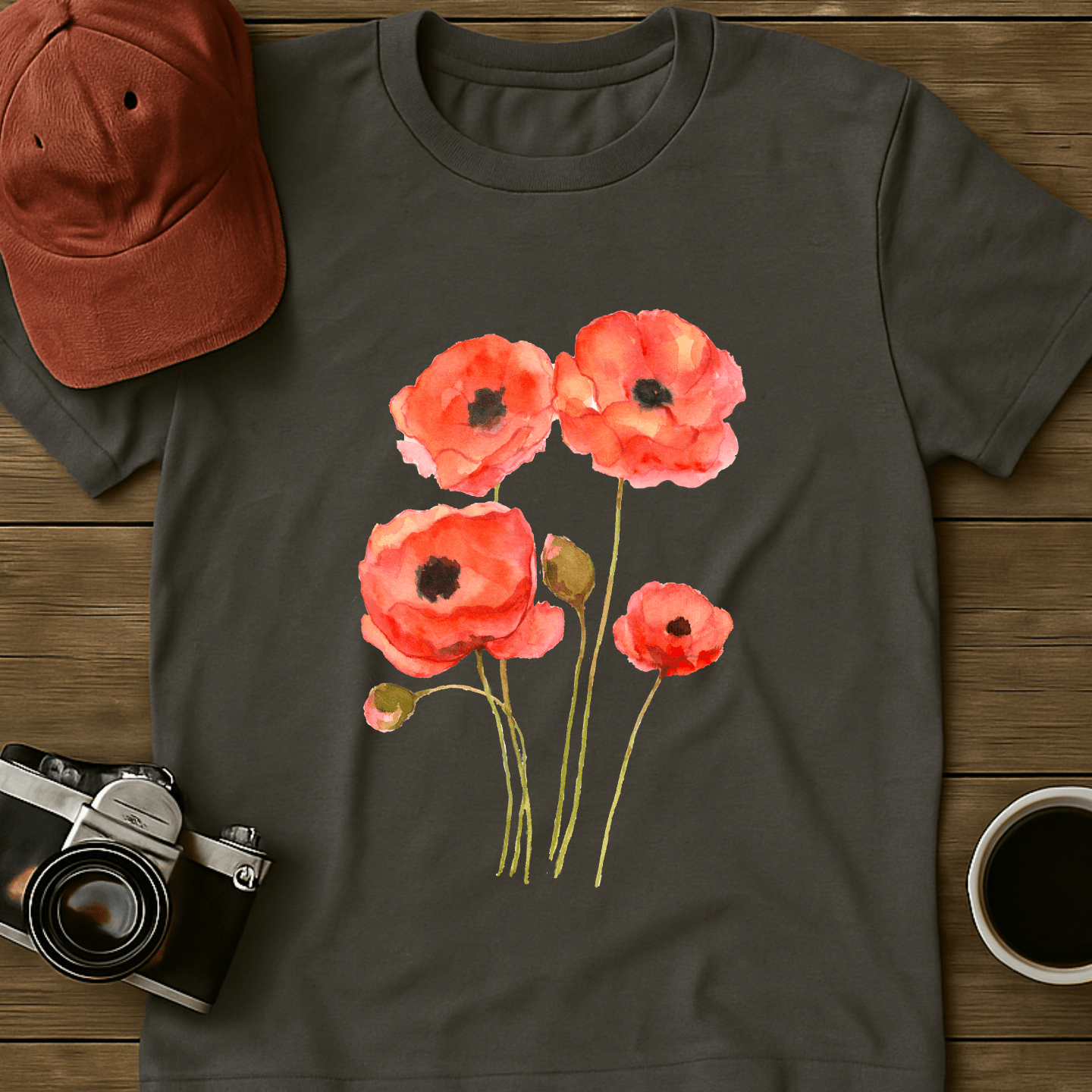 Red Poppies T-Shirt