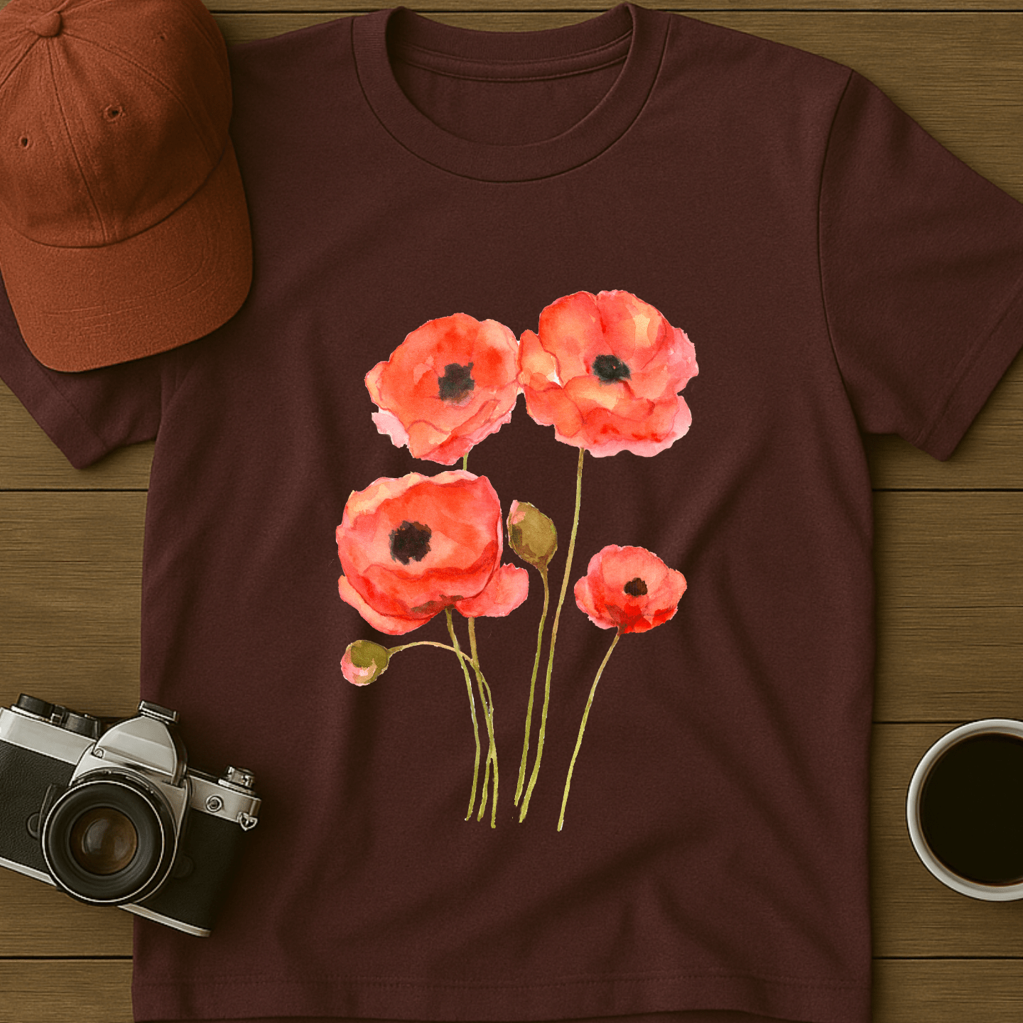 Red Poppies T-Shirt