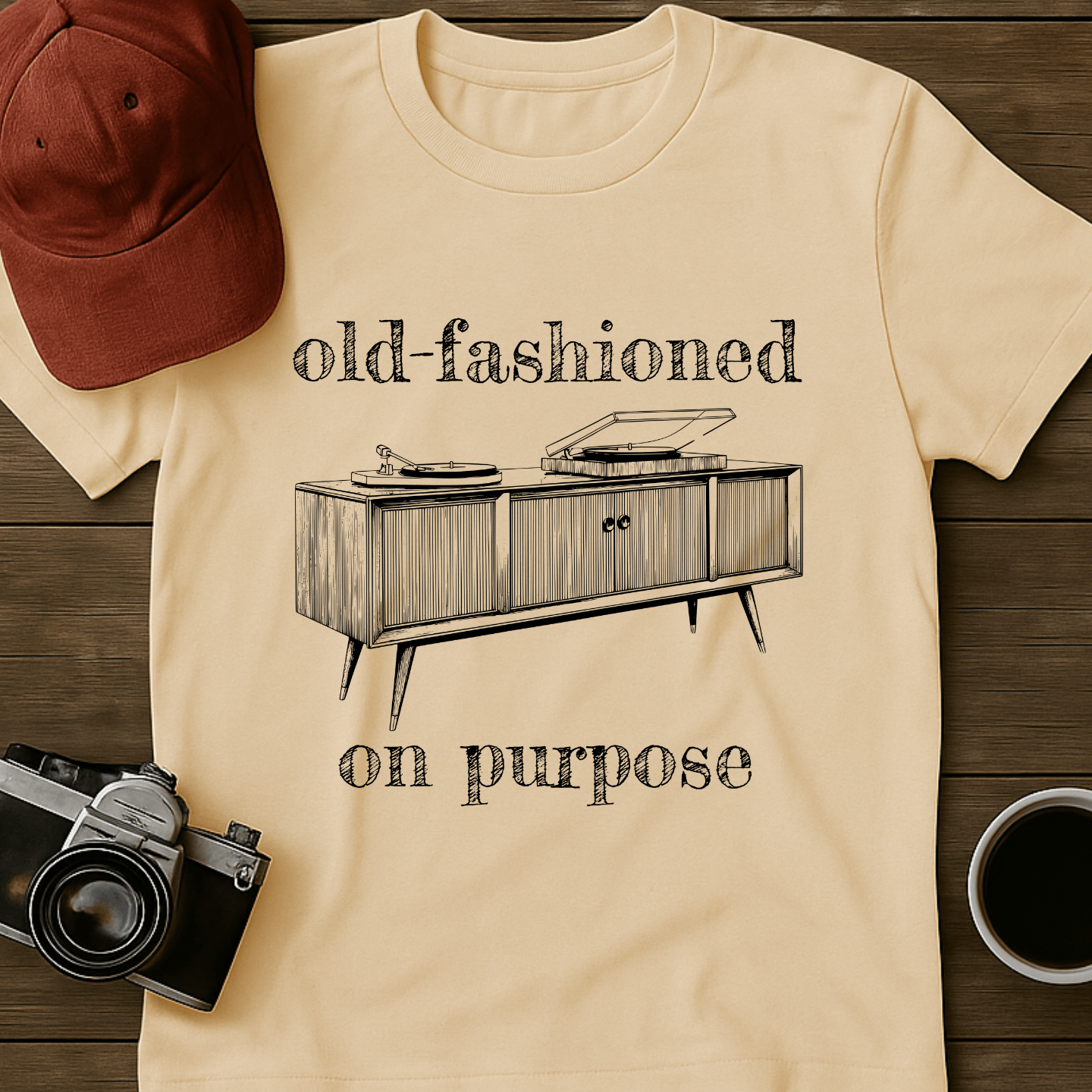 Turntable Credenza II T-Shirt