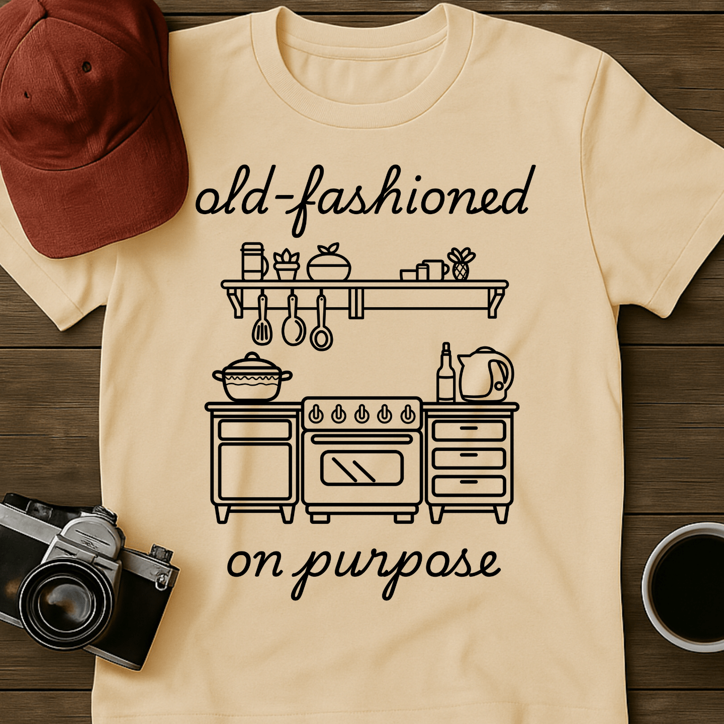 Old-Fashioned Kitchen T-Shirt