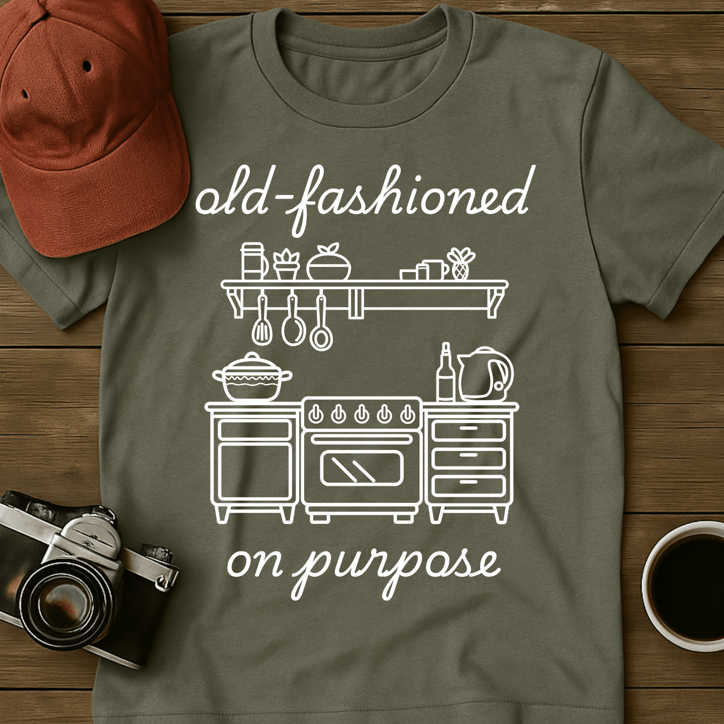 Old-Fashioned Kitchen T-Shirt