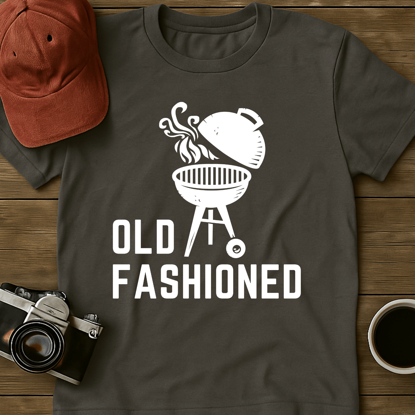 Old-Fashioned Kettle Grill T-Shirt