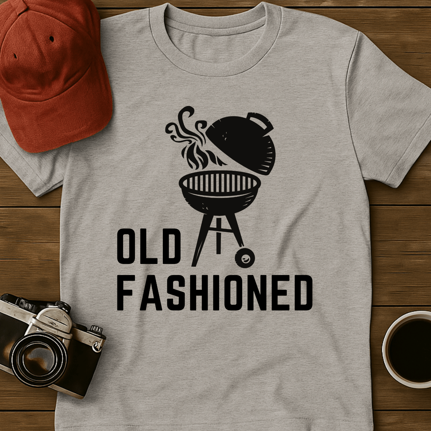 Old-Fashioned Kettle Grill T-Shirt