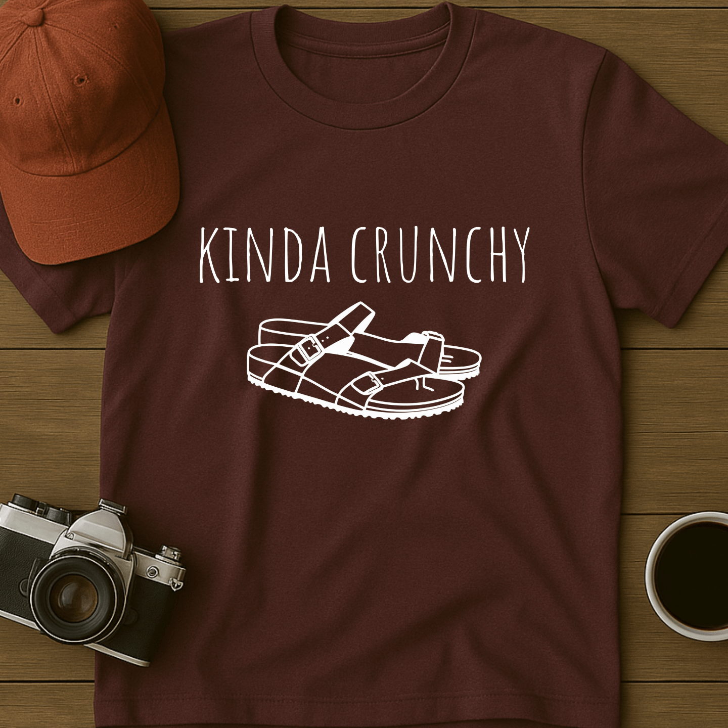 Kinda Crunchy Sandals I T-Shirt