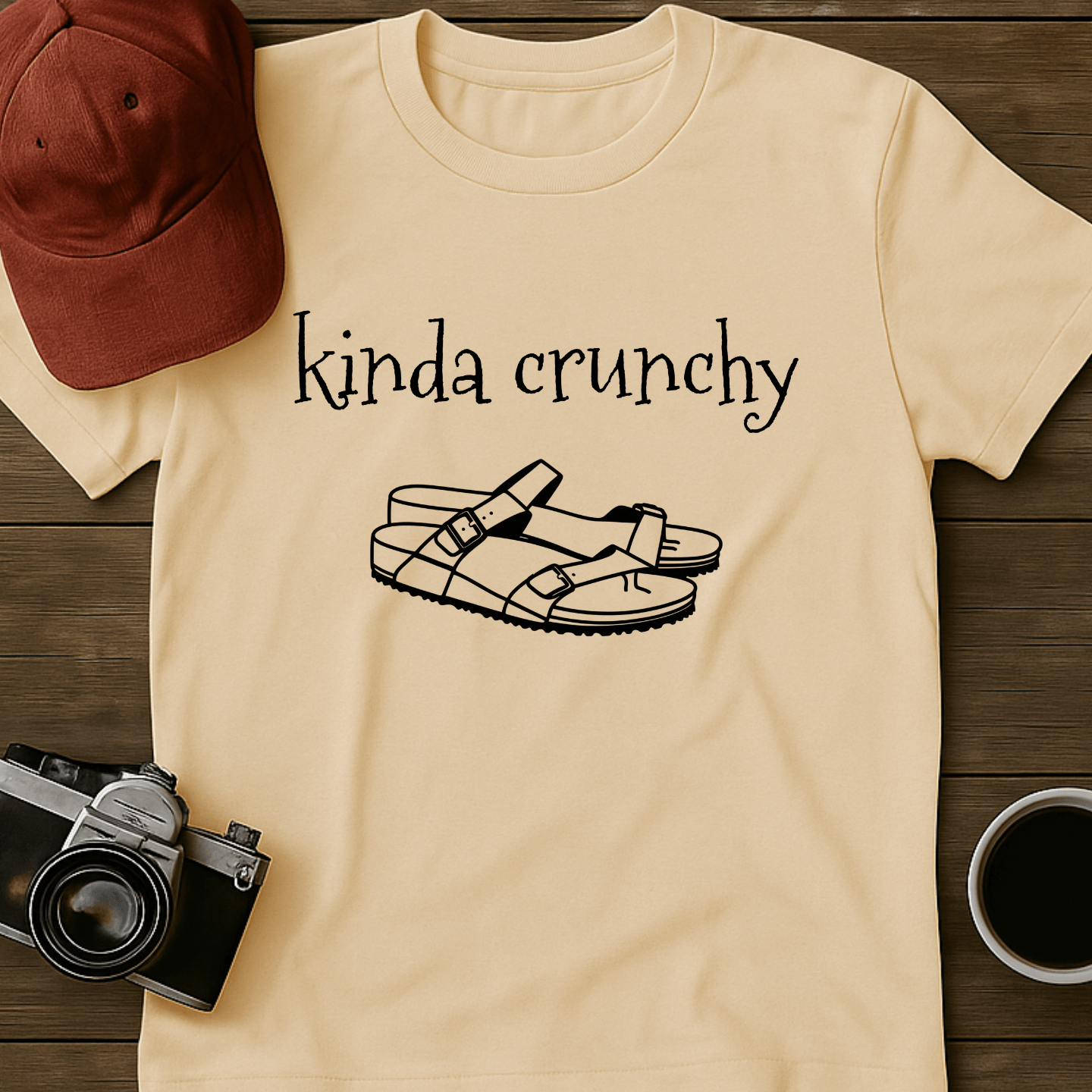 Kinda Crunchy Sandals II T-Shirt
