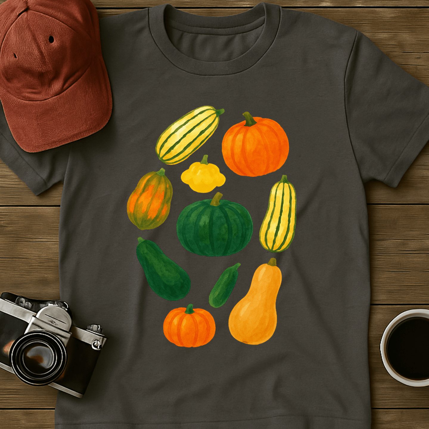 Squash Watercolor T-Shirt