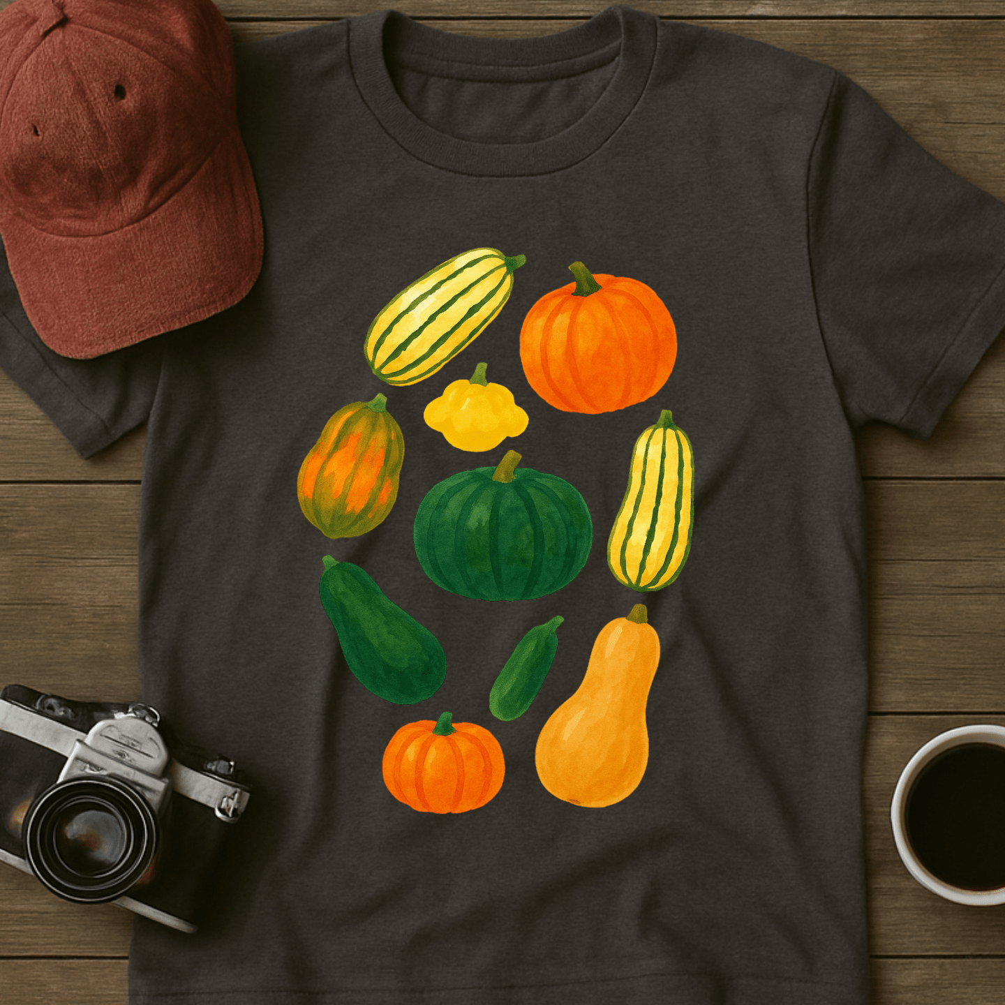 Squash Watercolor T-Shirt
