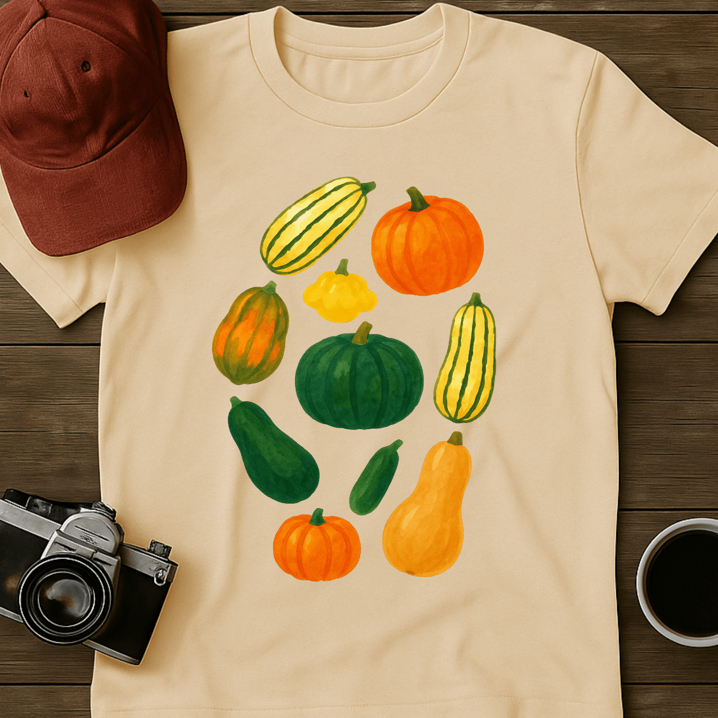 Squash Watercolor T-Shirt