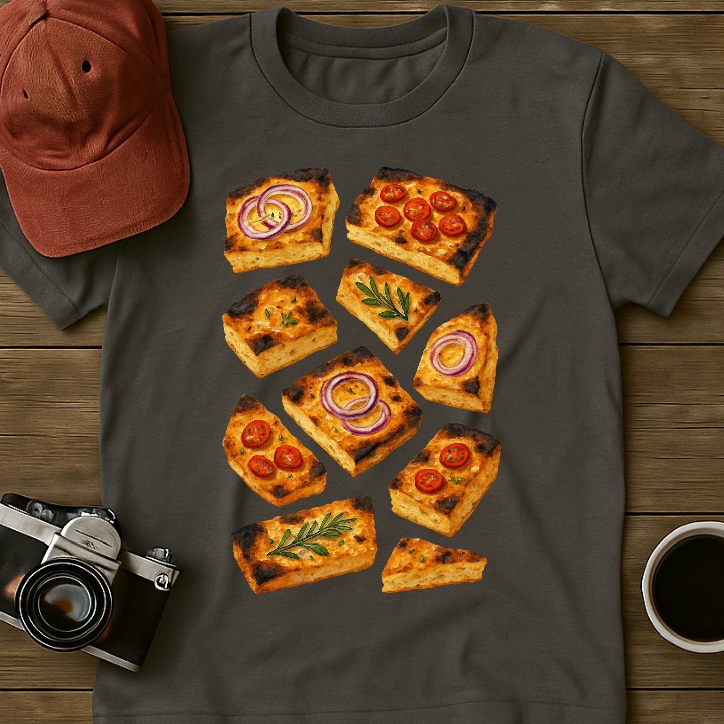 Focaccia Watercolor T-Shirt
