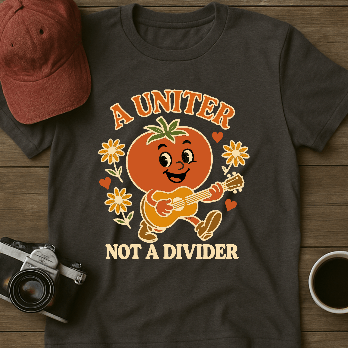 Uniter Not Divider Tomato T-Shirt