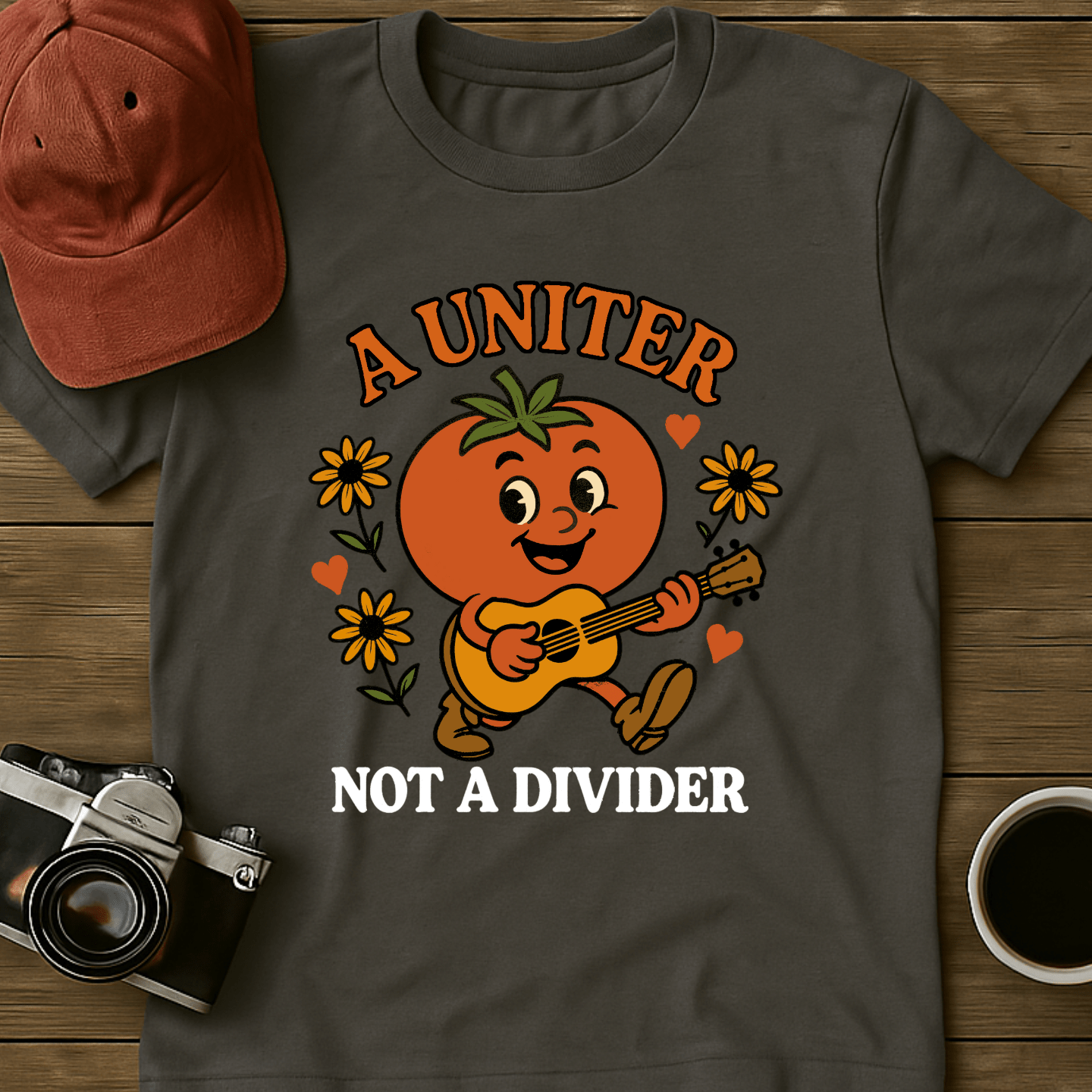 Uniter Not Divider Tomato T-Shirt