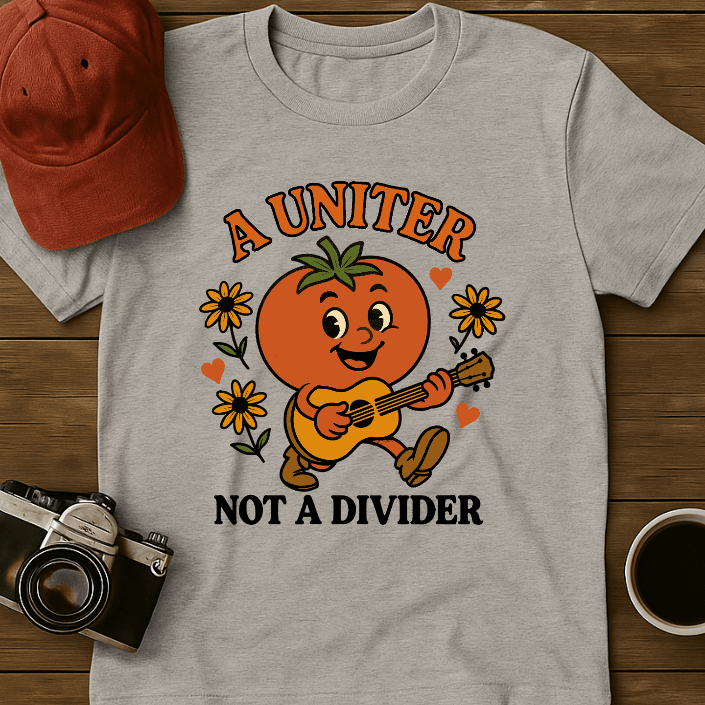 Uniter Not Divider Tomato T-Shirt
