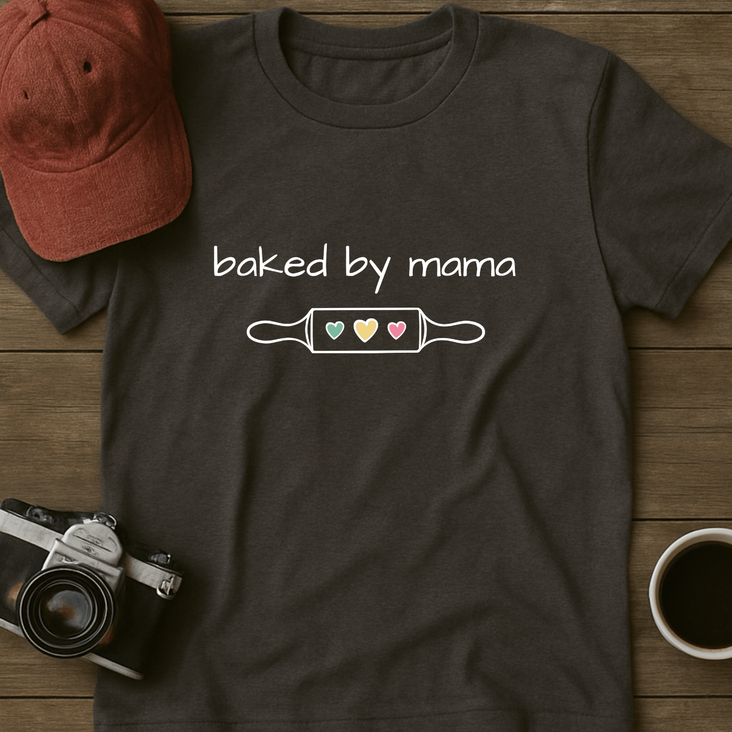 Baked By Mama Color T-Shirt