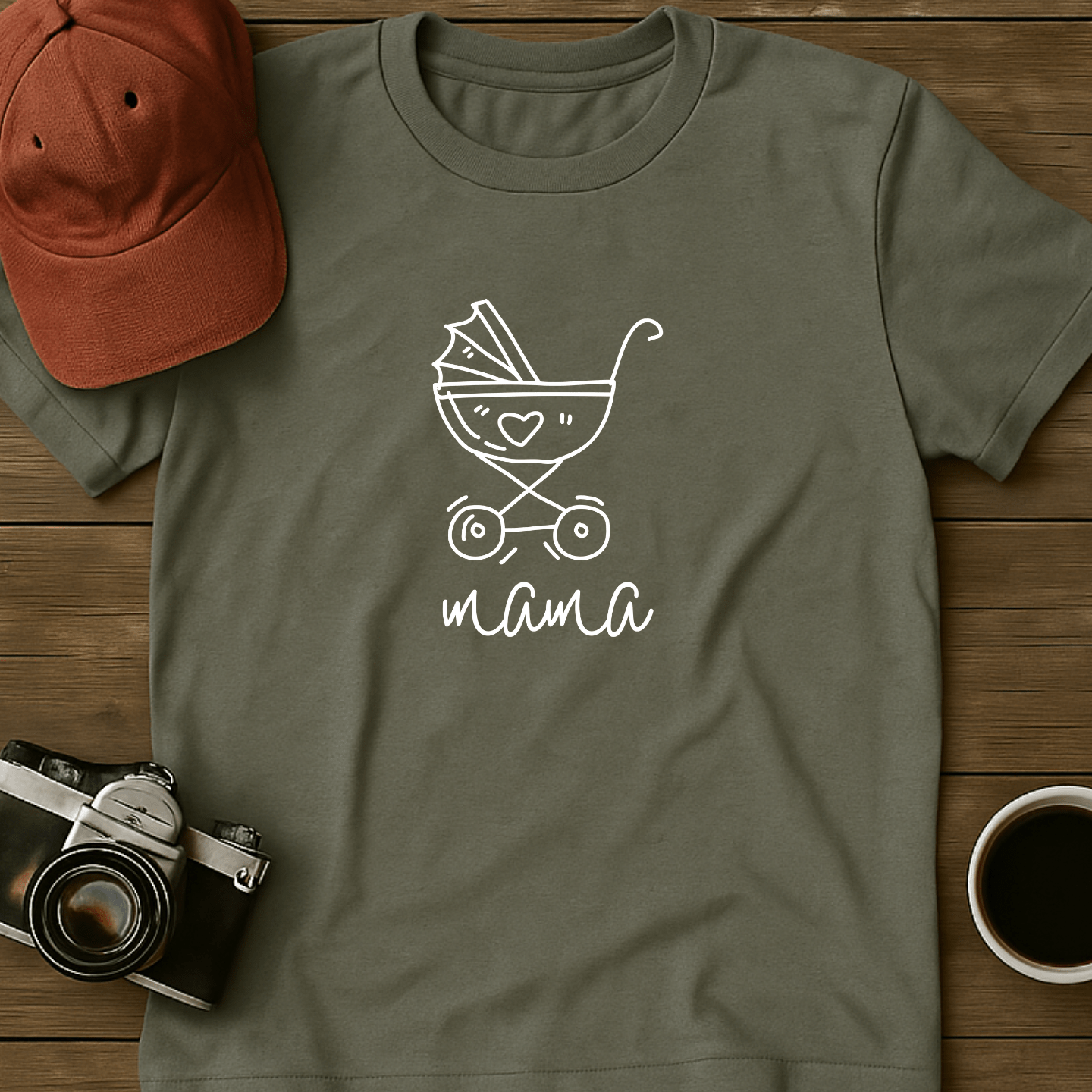 Mama Stroller T-Shirt