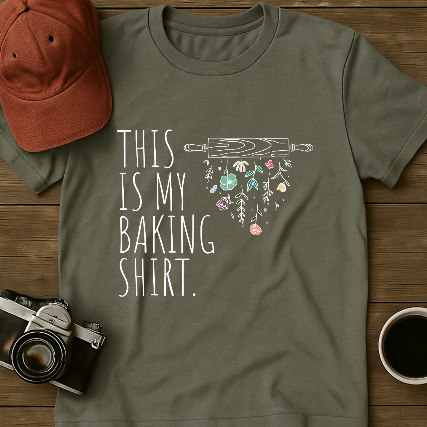 Baking Shirt Color T-Shirt